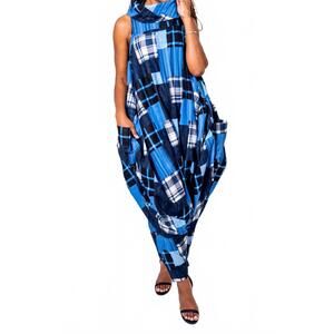 NEW KARA CHIC zuri essence jumpsuit in blue